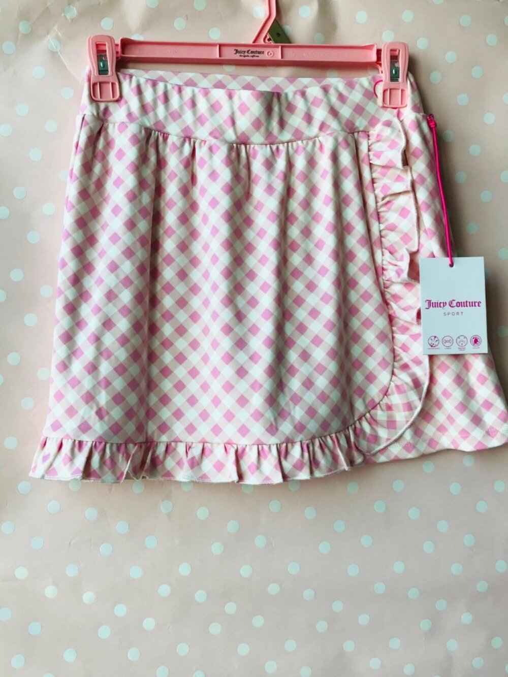 Juicy Couture Sport pink  Skorts activewear Size : S NWT
